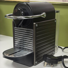 Nespresso Pixie Coffee Pod Machine - Titanium