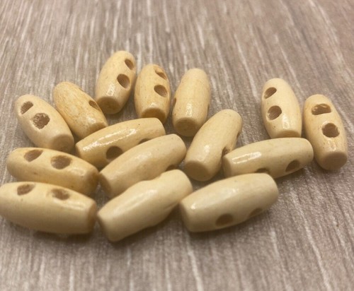 16mmx7mm tiny natural wood - tiny,