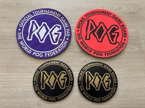 Lot vintage world pog - of,