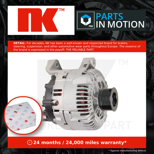 Alternator fits bmw 520d e60 - bmw,