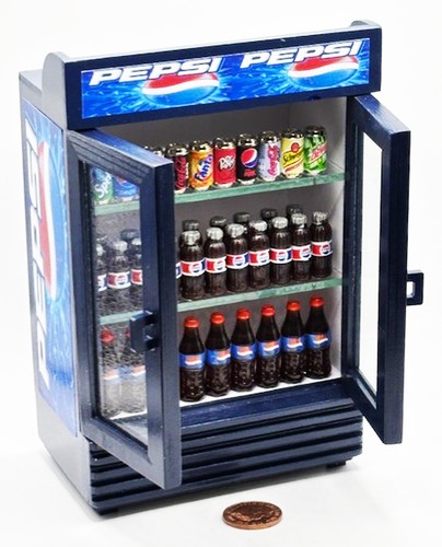 Dolls house pepsi cooler - pepsi,