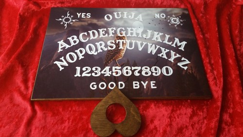Classic wooden ouija board - wooden,