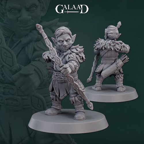 Gnome ranger male archer - gnome,