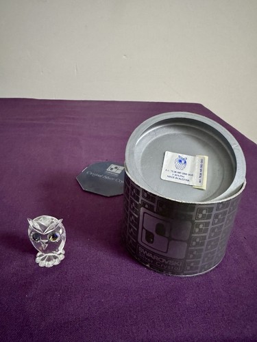 Swarovski owl collectible - owl, with