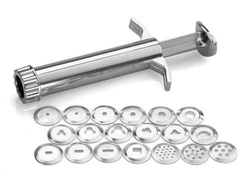 Stainless steel clay extruder - steel,