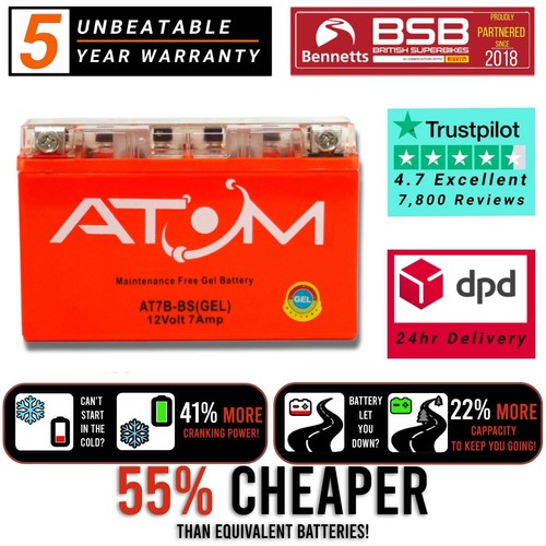 At7b atom gel motorcycle - atom,