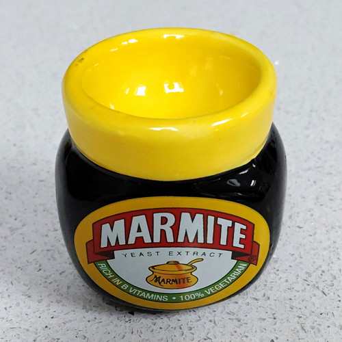 Marmite jar shaped collectable - marmite, jar-shaped