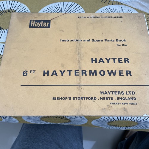 Original hayter lawnmower - original,