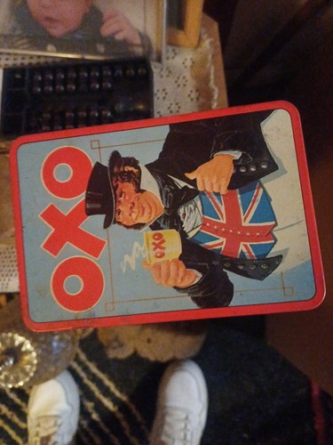 Vintage oxo cubes tin 48 - , tin,