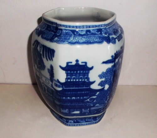 Ironstone willow pattern - ironstone,,