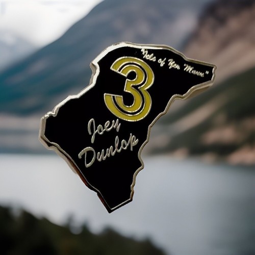Joey dunlop lapel pin - dunlop,