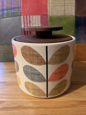 Gorgeous Orla Kiely “Multistem” Ceramic Storage jar. **Check out my others**