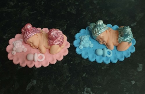 Edible baby blanket girl - baby,