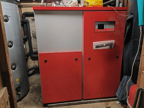 Wood pellet biomass boiler - pellet,