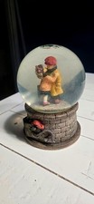 Vtg Musical Water Globe
