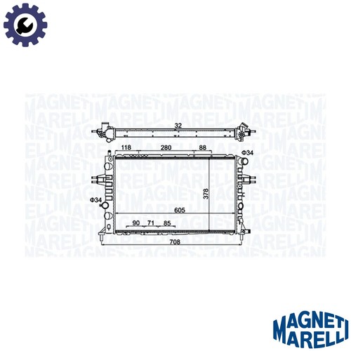 Radiator engine cooling - radiator,