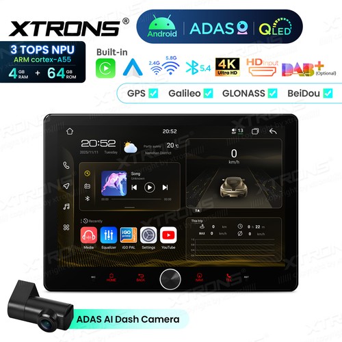 Xtrons double din - double, 10.1"