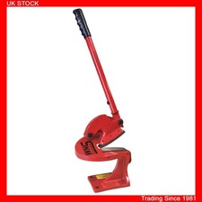 WNS Sheet Metal Throatless Shear Curved Blade Cropper Cutter Guillotine 100mm 