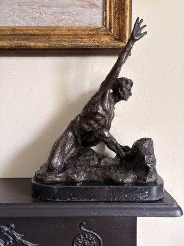 Wonderful male nude bronze - wonderful,