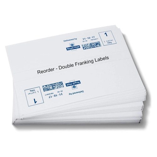 Franking labels pitney - franking,