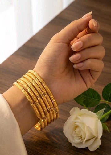 22k gold plated - , bangles