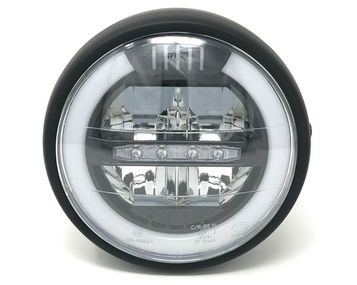 Led motorcycle headlight - headlight, 6.5"
