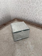 Brand New Laura Ashley Josette Mirror Jewellery Box Dressing Table Trinket Small