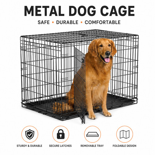 Dog cage puppy training crate - cage,