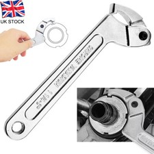 32mm-76mm Square Eng Adjustable Hook Wrench C Spanner Tool Motorcycle Suspension