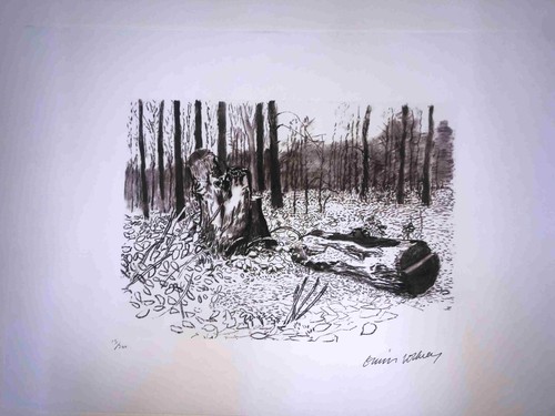 David hockney lithography - david, off