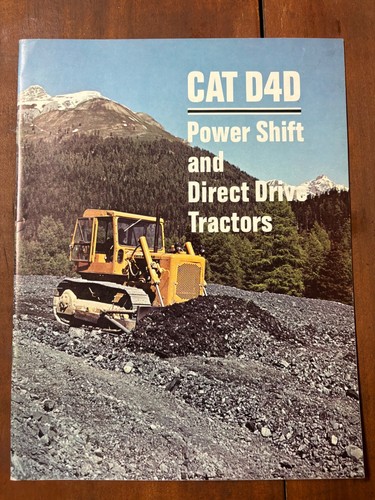 Vintage cat caterpillar d4d - cat,
