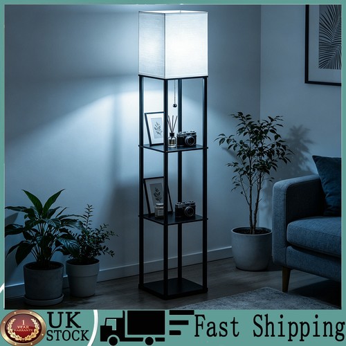 Corner modern floor lamp with - corner,