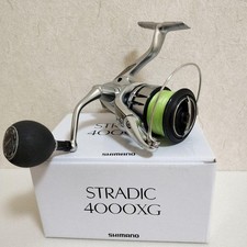 Shimano Stradic 4000XG Spinning Reel, Used, Shore Jigging, Water-washed