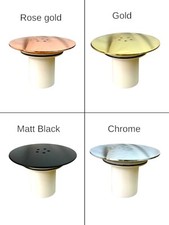 Shower Drain Cover Tray Waste Trap Plug Hole Cover Replacement Plastic