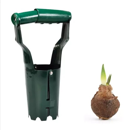 Bulb planter gardening tool - gardening,