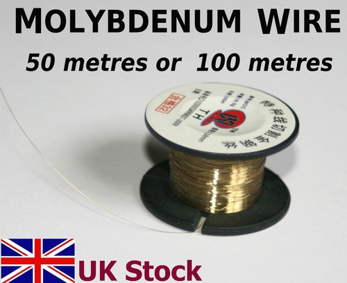 Molybdenum wire 50m - or, 100m