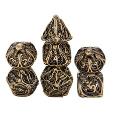 Metal Dice Skull Hollow Metal