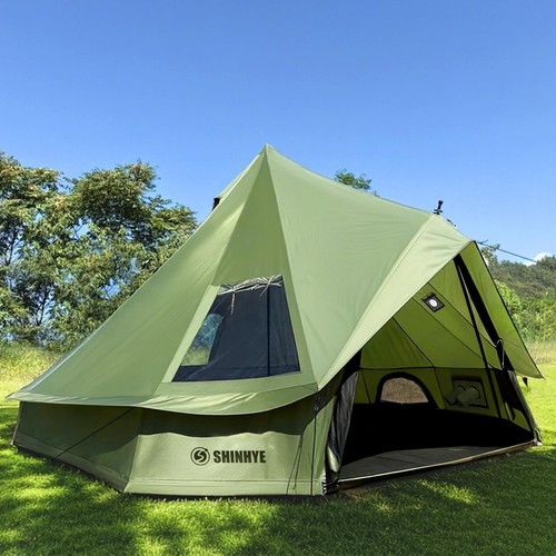 Bell yurt tent with - bell, jack