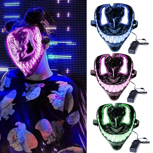 Light plastic venom mask - plastic,