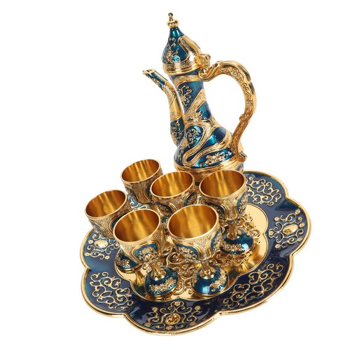 Vintage turkish tea set - turkish,