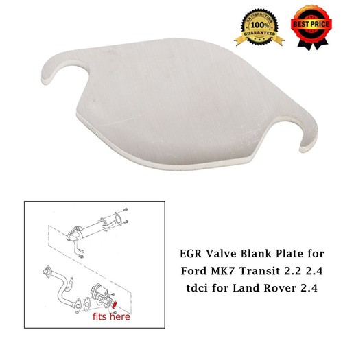 Egr valve blank plate for - egr,