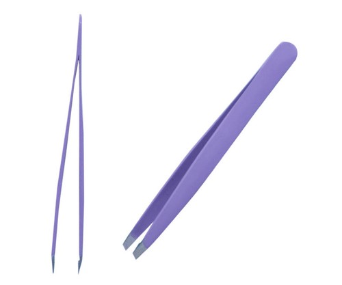 Tweezers stainless steel - stainless,