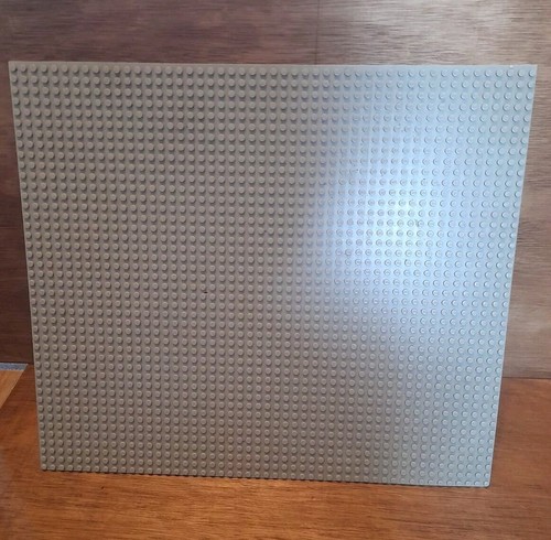 Large genuine lego base grey - genuine,