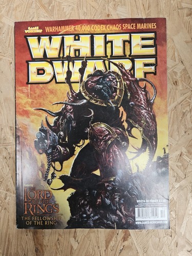 Warhammer white dwarf - white, 274