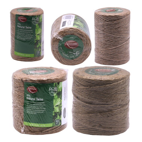 Garden twine natural brown - twine,
