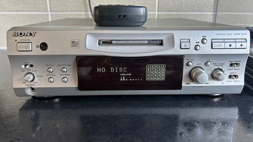 Sony mds s707 - minidisc, deck