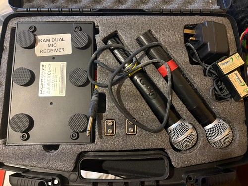 Kam kwm11 vhf dual wireless - kwm11,
