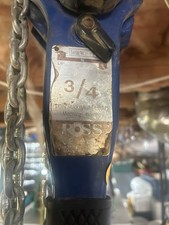 Ross. 3/4 Ton Chain Hoist