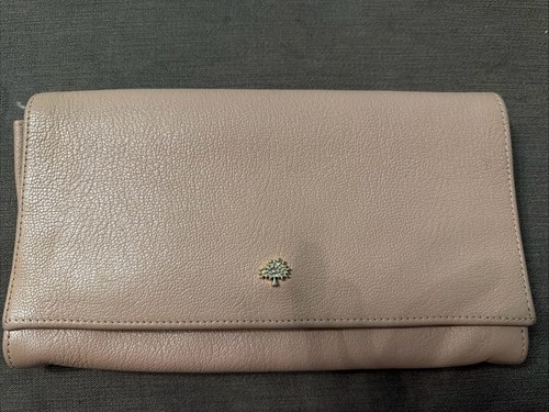Mulberry clutch purse - mulberry, with