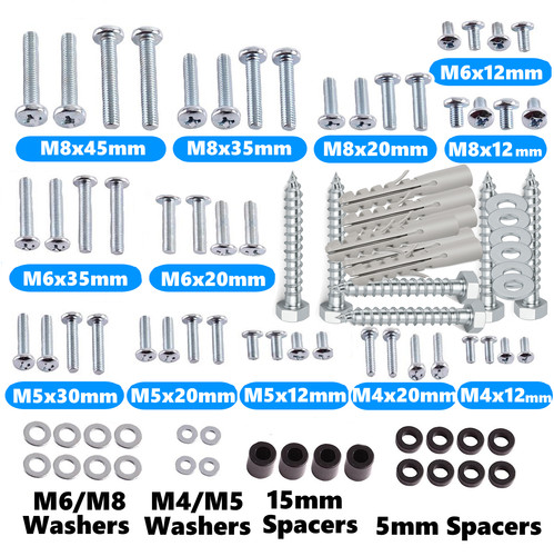 Bracket bolts m6 m8 - bracket,